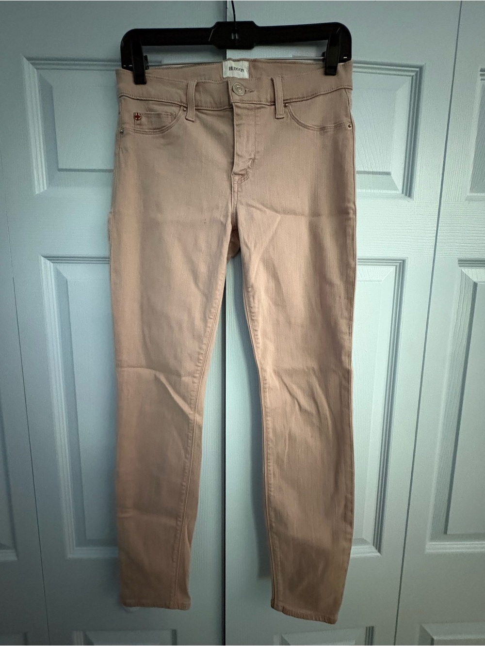 HUDSON Blush Pink Jeans - Classic Five-Pocket sz 27